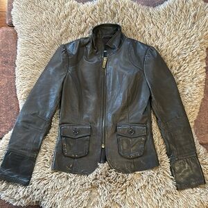 Pasha & Jo Leather Jacket VINTAGE